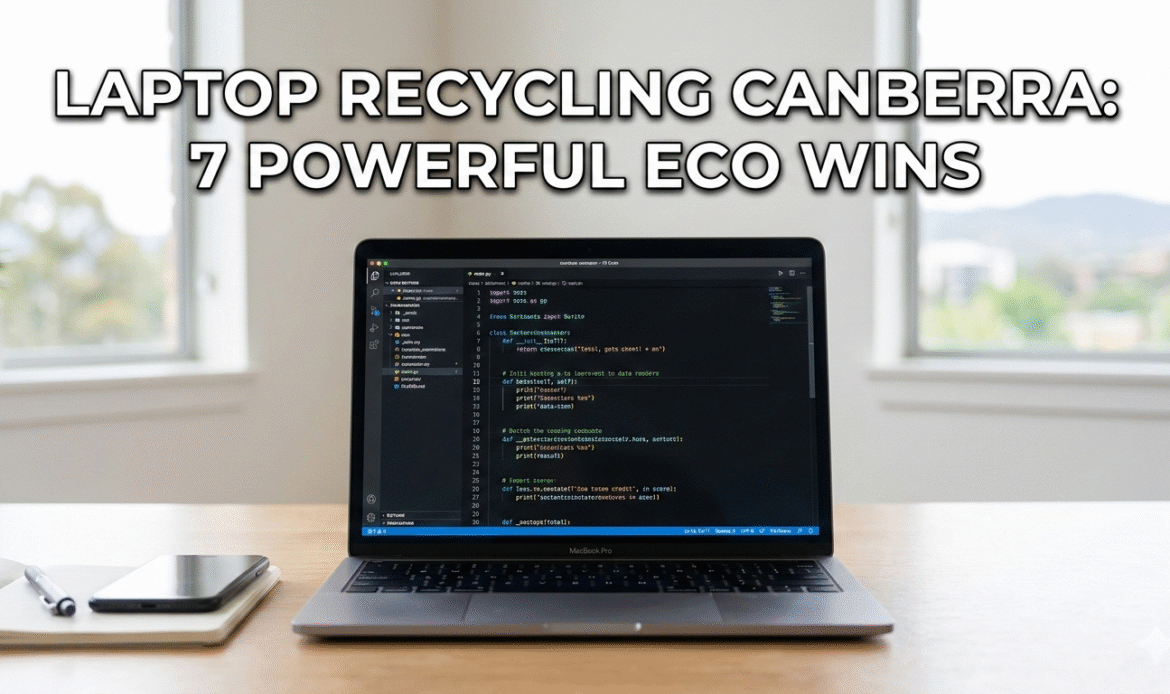 laptop recycling canberra